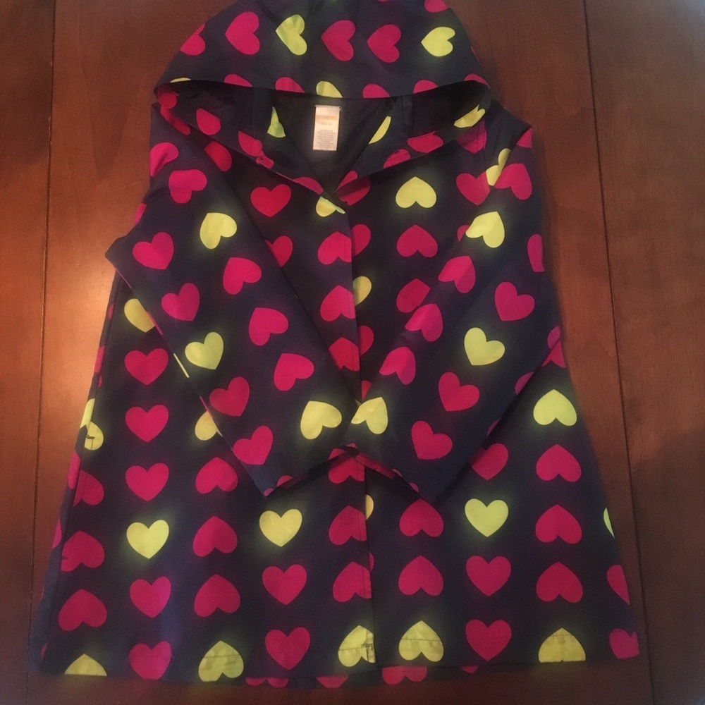 Gymboree Heart Rain Coat